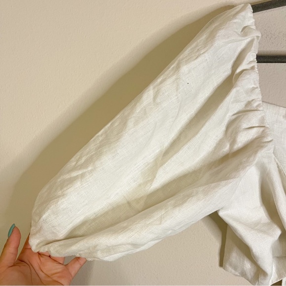 FAITHFULL THE BRAND | NWT! Idrissy Top in Plain Sand Size: 10 - Picture 4 of 7